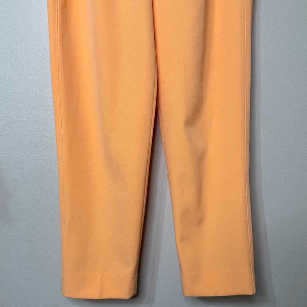 White House Black Market Belted Tapered Ankle Fluid Pant Dress Pants Size 4 NWT - Picture 8 of 16